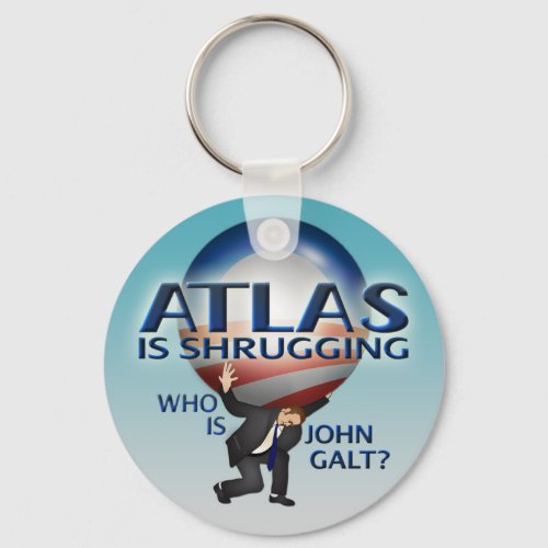 Atlas Is Shrugging Keychain