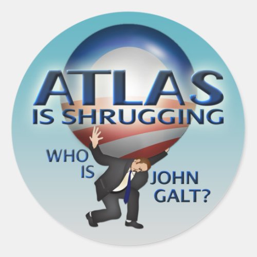 Atlas Is Shrugging Stickers