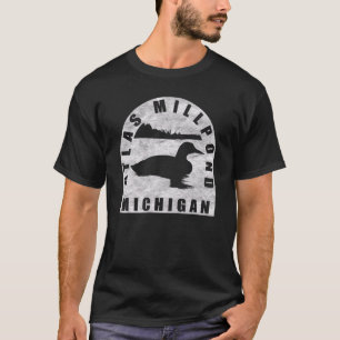 Atlas Millpond Loon Michigan T-Shirt