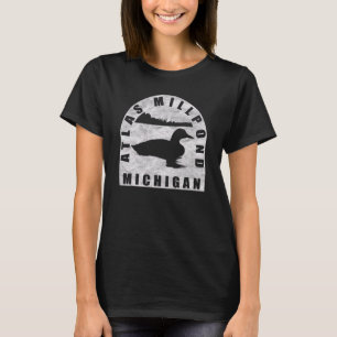 Atlas Millpond Loon Michigan T-Shirt