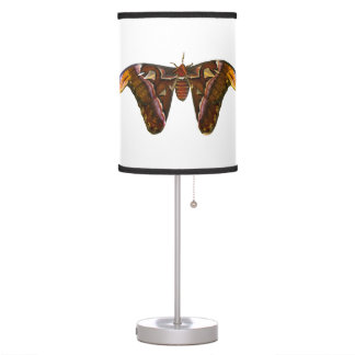 Atlas Moth - Snake Head Table Lamp