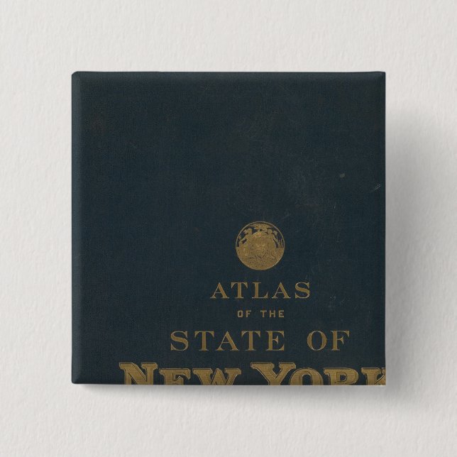 Atlas New York state Button (Front)