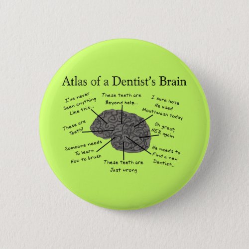 Atlas of a Dentists Brain Button
