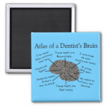 Atlas Of A Dentist&#39;s Brain Magnet at Zazzle