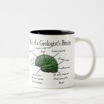 Atlas of a Geologist's Brain Funny Gifts Two-Tone Coffee Mug Atlas of a Geologist's Brain Funny Gifts Two-Tone Coffee Mug