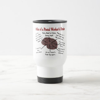 Atlas of a Postal Worker's Brain Travel Mug