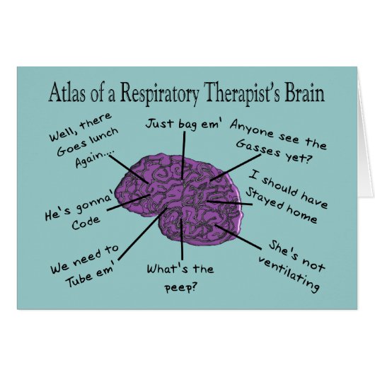 Atlas of a Respiratory Therapist's Brain (Front Horizontal)