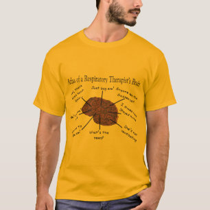 Atlas of a Respiratory Therapist's Brain II T-Shirt