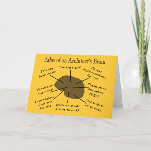 Atlas of an Architects Brain Card