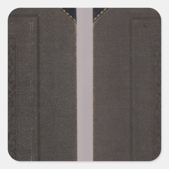 Atlas of Fresno County Square Sticker (Front)