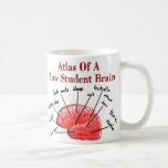 Atlas of Law Student Brain Coffee Mug