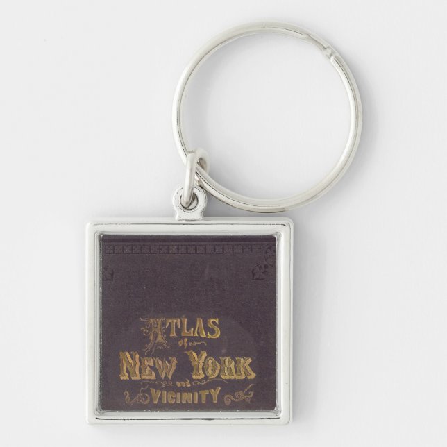Atlas of New York vicinity Keychain (Front)