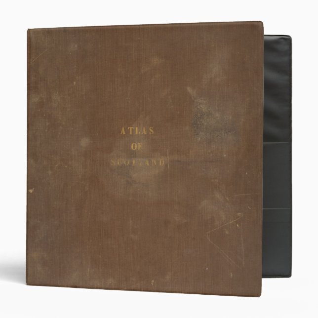 Atlas of Scotland Binder (Front/Inside)