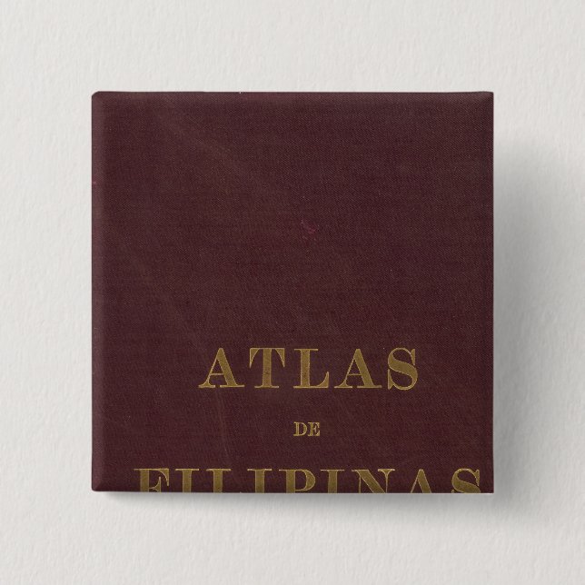 Atlas of the Philippines Pinback Button (Front)