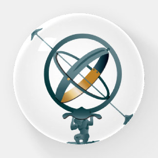 Atlas  paperweight