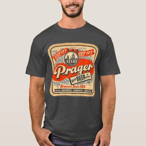 Atlas Prager Beer T_Shirt