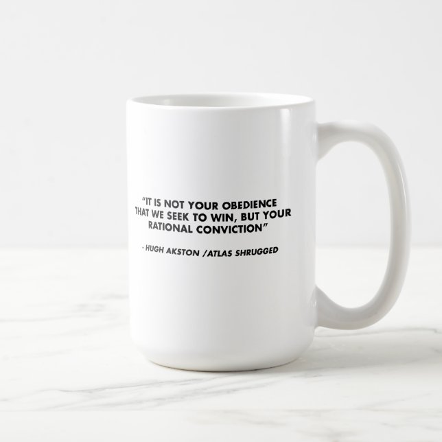 Atlas Shrugged Akston's Diner Coffee Mug (Right)