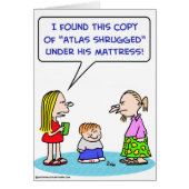 atlas shrugged ayn rand under mattress (Front)