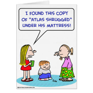 atlas shrugged ayn rand under mattress cards