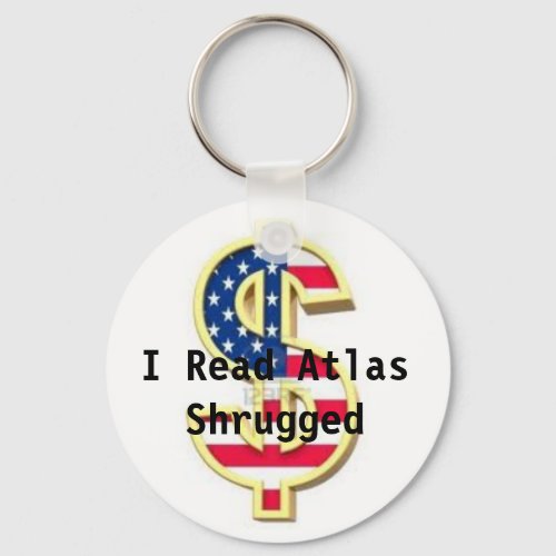 Atlas Shrugged key chain