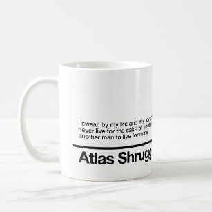 Atlas Shrugged Oath Coffee Mug