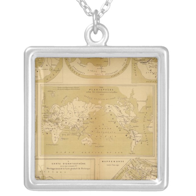Atlas Silver Plated Necklace (Front)
