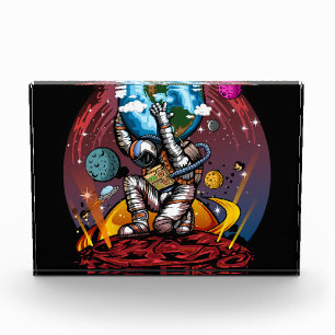 Atlas Space Man Acrylic Award