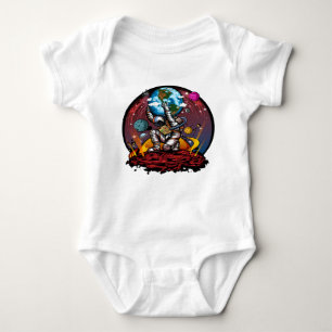 Atlas Space Man Baby Bodysuit
