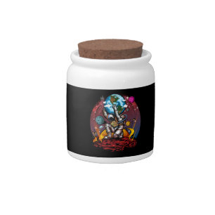 Atlas Space Man Candy Jar