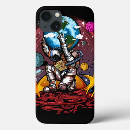 Atlas Space Man iPhone 13 Case