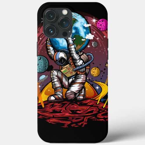 Atlas Space Man iPhone 13 Pro Max Case