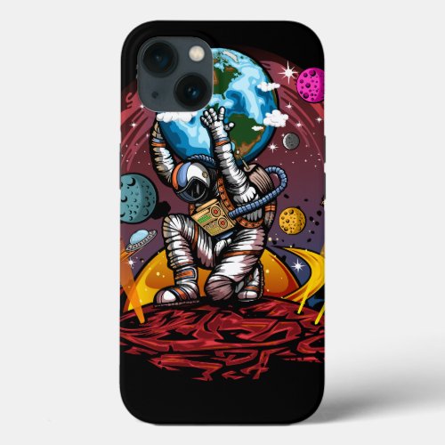 Atlas Space Man iPhone 13 Case