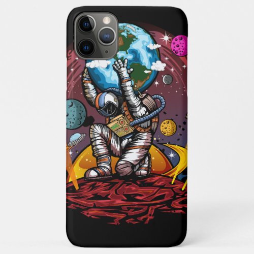 Atlas Space Man iPhone 11 Pro Max Case