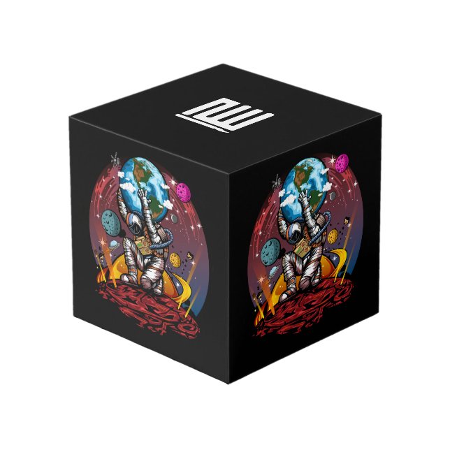 Atlas Space Man Cube (Front Angled)