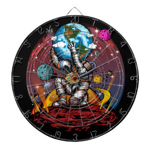 Atlas Space Man Dart Board