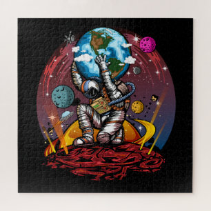 Atlas Space Man Jigsaw Puzzle