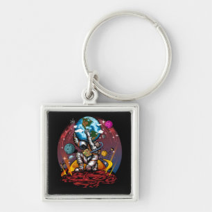 Atlas Space Man Keychain