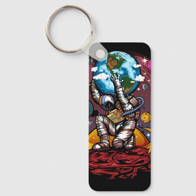 Atlas Space Man Keychain (Front)