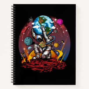Atlas Space Man Notebook