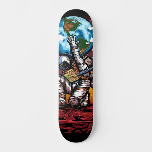 Atlas Space Man Skateboard