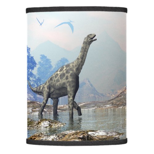 Atlasaurus dinosaur _ 3D render Lamp Shade