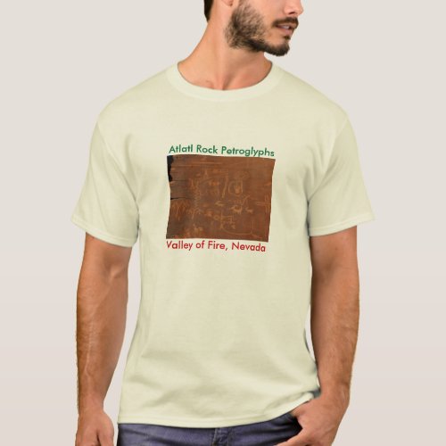 Atlatl Petroglyphs T_Shirt