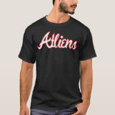  ATLiens Atlanta Script Logo T-Shirt : Clothing, Shoes