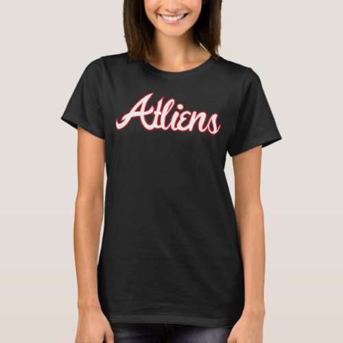 ATLiens Atlanta Script Logo T_Shirt