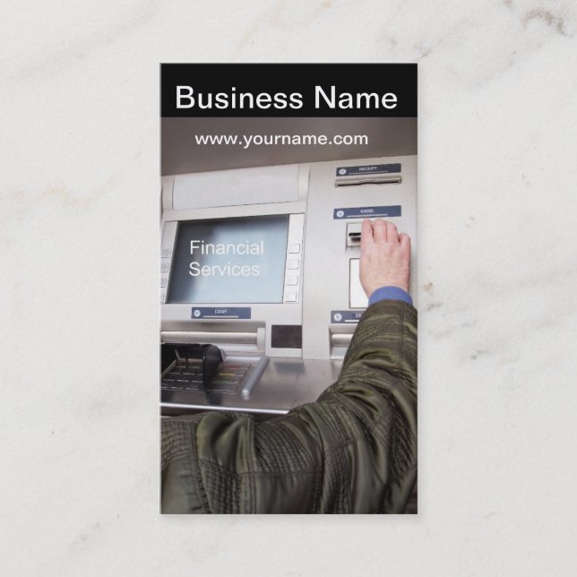 ATM Business card (Front)
