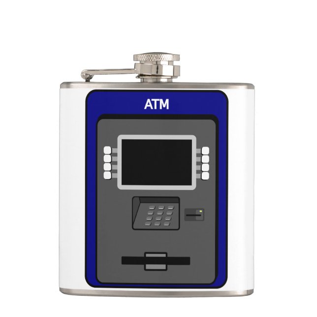 ATM Machine Flask (Front)