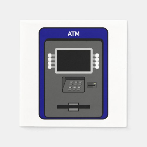 ATM Machine Paper Napkins
