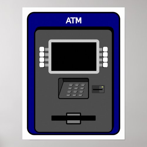 ATM Machine Poster