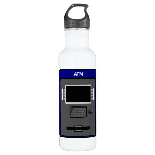ATM Machine Water Bottle