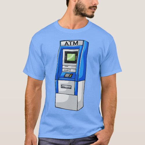 ATM Money Bank T_Shirt